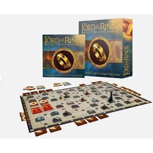 Lord of the Rings: Quest To Mount Doom Board Game LOTR Middle Earth Sealed New